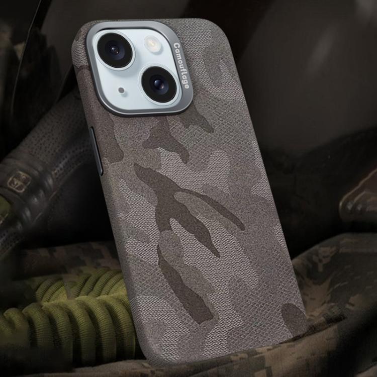 Camouflage Leather Metal Frame MagSafe PC Phone Case, For iPhone 15 Pro Max, For iPhone 15 Pro, For iPhone 15 Plus, For iPhone 15 Apple Accessories engcam5411 iPhone 15 Pro Max - APEXEL INDIA - Mobile Lens - Mobile Camera Lens - Cellphone Accessories - Phone Lens - Smartphone Lens