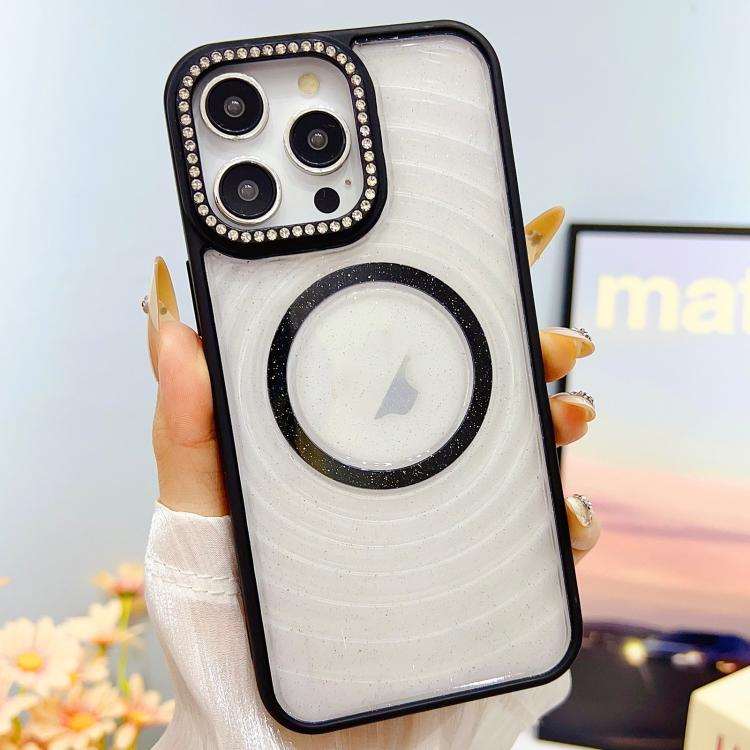 Transparent Glitter Starry Sky Top Diamond Frosted MagSafe Phone Case, For iPhone 16 Pro Max, For iPhone 16 Pro, For iPhone 16, For iPhone 15 Pro Max Apple Accessories engtra5417 iPhone 16 Pro Max - APEXEL INDIA - Mobile Lens - Mobile Camera Lens - Cellphone Accessories - Phone Lens - Smartphone Lens