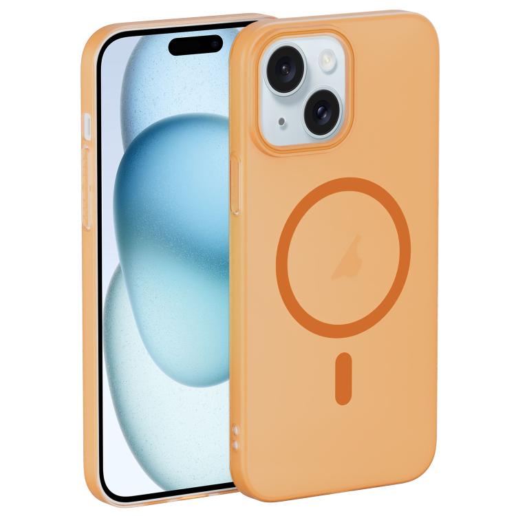 Translucent Frosted Skin PC MagSafe Phone Case, For iPhone 15, For iPhone 14 Plus, For iPhone 14, For iPhone 14 Pro Apple Accessories engtra5428 iPhone 15 - APEXEL INDIA - Mobile Lens - Mobile Camera Lens - Cellphone Accessories - Phone Lens - Smartphone Lens