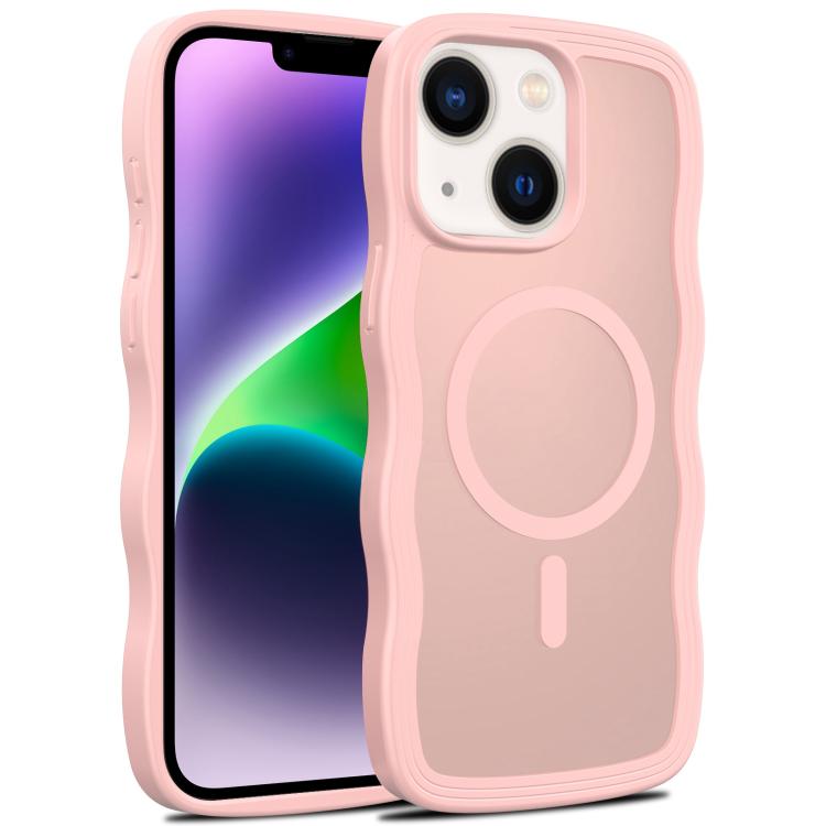 Skin Feel Wave Texture MagSafe Phone Case, For iPhone 15, For iPhone 14 Plus, For iPhone 14, For iPhone 14 Pro Apple Accessories engski5505 iPhone 15 - APEXEL INDIA - Mobile Lens - Mobile Camera Lens - Cellphone Accessories - Phone Lens - Smartphone Lens