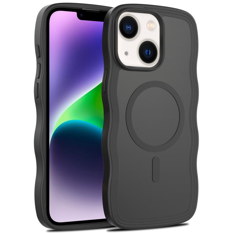 Skin Feel Wave Texture MagSafe Phone Case, For iPhone 15, For iPhone 14 Plus, For iPhone 14, For iPhone 14 Pro Apple Accessories engski5505 iPhone 15 - APEXEL INDIA - Mobile Lens - Mobile Camera Lens - Cellphone Accessories - Phone Lens - Smartphone Lens
