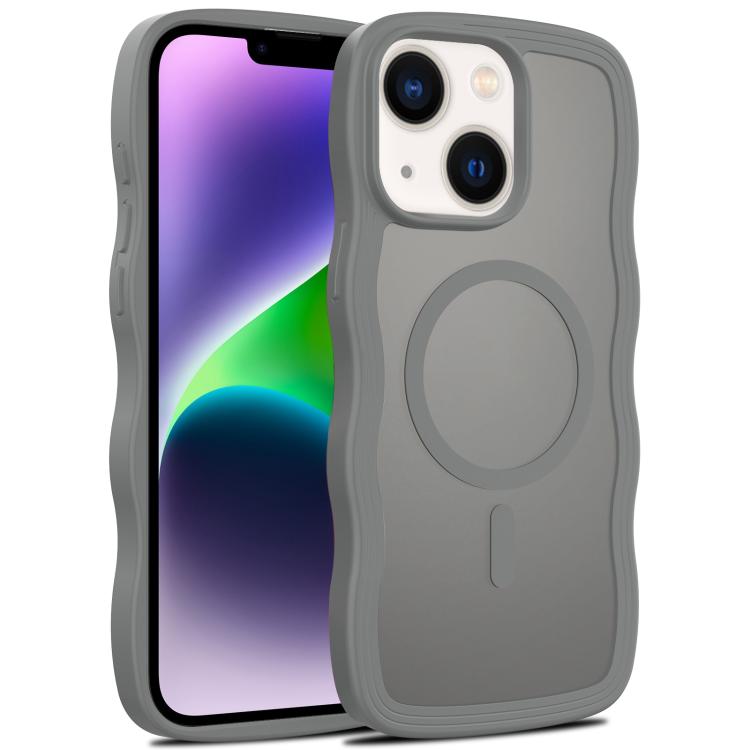 Skin Feel Wave Texture MagSafe Phone Case, For iPhone 15, For iPhone 14 Plus, For iPhone 14, For iPhone 14 Pro Apple Accessories engski5505 iPhone 15 - APEXEL INDIA - Mobile Lens - Mobile Camera Lens - Cellphone Accessories - Phone Lens - Smartphone Lens