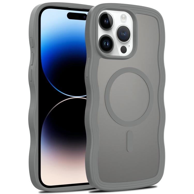 Skin Feel Wave Texture MagSafe Phone Case, For iPhone 15, For iPhone 14 Plus, For iPhone 14, For iPhone 14 Pro Apple Accessories engski5505 iPhone 15 - APEXEL INDIA - Mobile Lens - Mobile Camera Lens - Cellphone Accessories - Phone Lens - Smartphone Lens