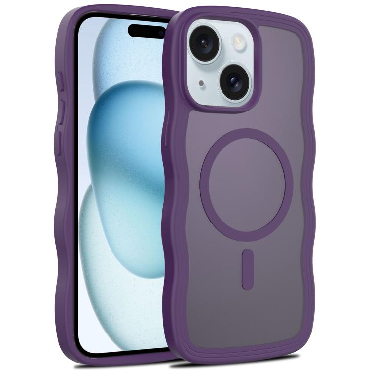 Skin Feel Wave Texture MagSafe Phone Case, For iPhone 16, For iPhone 15 Pro Max, For iPhone 15 Pro, For iPhone 15 Plus Apple Accessories engski5503 iPhone 16 - APEXEL INDIA - Mobile Lens - Mobile Camera Lens - Cellphone Accessories - Phone Lens - Smartphone Lens