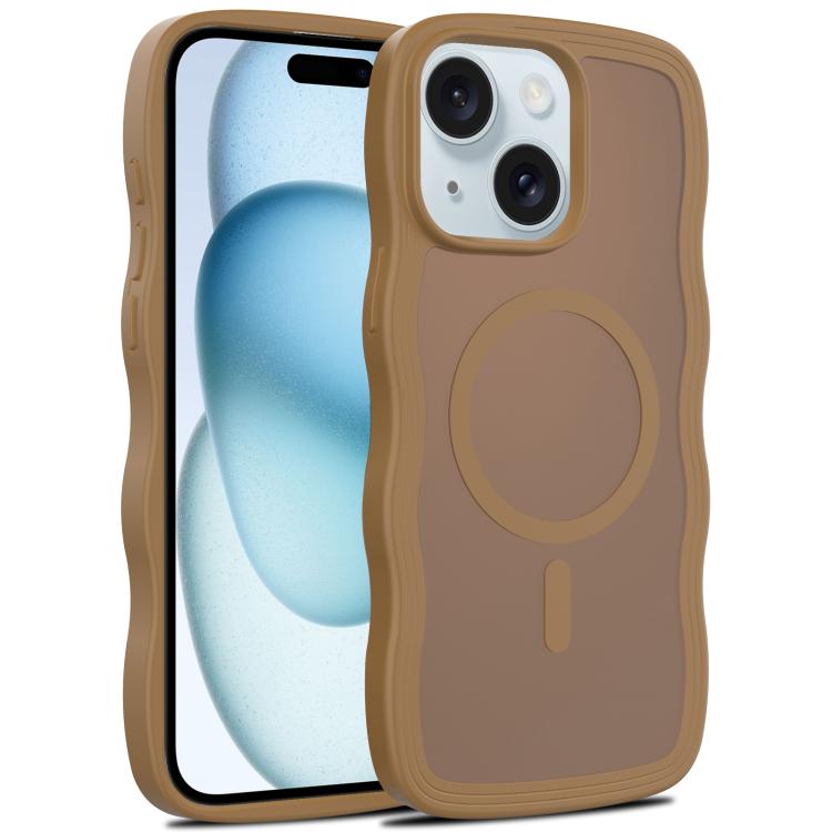 Skin Feel Wave Texture MagSafe Phone Case, For iPhone 16, For iPhone 15 Pro Max, For iPhone 15 Pro, For iPhone 15 Plus Apple Accessories engski5503 iPhone 16 - APEXEL INDIA - Mobile Lens - Mobile Camera Lens - Cellphone Accessories - Phone Lens - Smartphone Lens