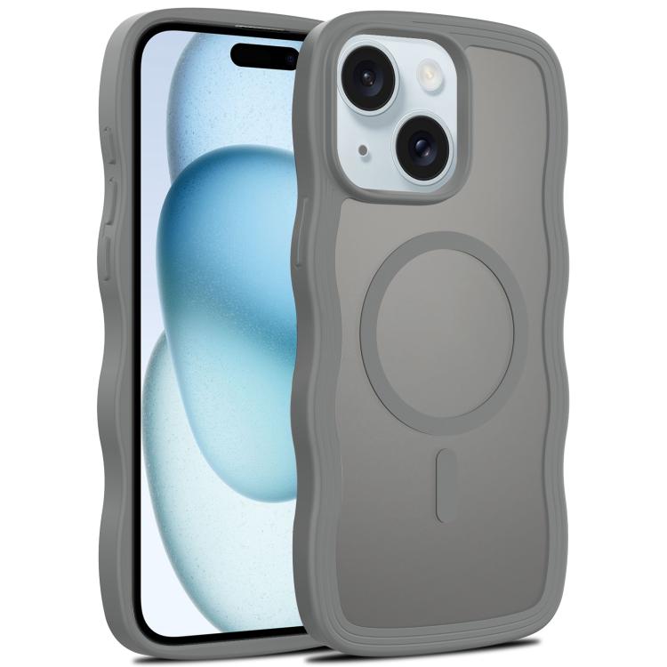 Skin Feel Wave Texture MagSafe Phone Case, For iPhone 16, For iPhone 15 Pro Max, For iPhone 15 Pro, For iPhone 15 Plus Apple Accessories engski5503 iPhone 16 - APEXEL INDIA - Mobile Lens - Mobile Camera Lens - Cellphone Accessories - Phone Lens - Smartphone Lens