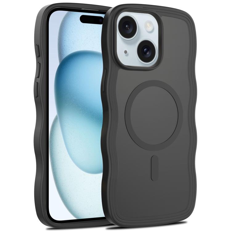 Skin Feel Wave Texture MagSafe Phone Case, For iPhone 16, For iPhone 15 Pro Max, For iPhone 15 Pro, For iPhone 15 Plus Apple Accessories engski5503 iPhone 16 - APEXEL INDIA - Mobile Lens - Mobile Camera Lens - Cellphone Accessories - Phone Lens - Smartphone Lens