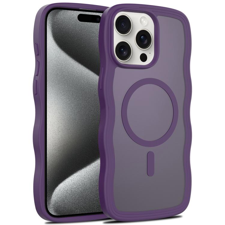 Skin Feel Wave Texture MagSafe Phone Case, For iPhone 16, For iPhone 15 Pro Max, For iPhone 15 Pro, For iPhone 15 Plus Apple Accessories engski5503 iPhone 16 - APEXEL INDIA - Mobile Lens - Mobile Camera Lens - Cellphone Accessories - Phone Lens - Smartphone Lens