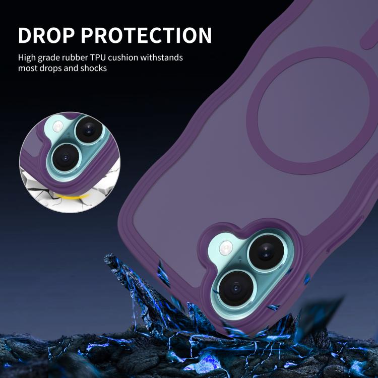 Skin Feel Wave Texture MagSafe Phone Case, For iPhone 16, For iPhone 15 Pro Max, For iPhone 15 Pro, For iPhone 15 Plus Apple Accessories engski5503 iPhone 16 - APEXEL INDIA - Mobile Lens - Mobile Camera Lens - Cellphone Accessories - Phone Lens - Smartphone Lens