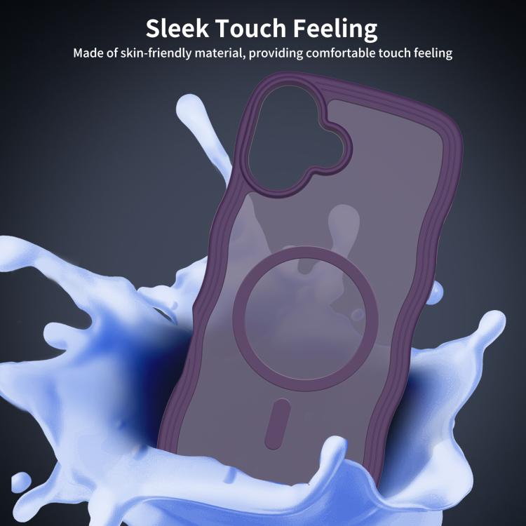 Skin Feel Wave Texture MagSafe Phone Case, For iPhone 16, For iPhone 15 Pro Max, For iPhone 15 Pro, For iPhone 15 Plus Apple Accessories engski5503 iPhone 16 - APEXEL INDIA - Mobile Lens - Mobile Camera Lens - Cellphone Accessories - Phone Lens - Smartphone Lens