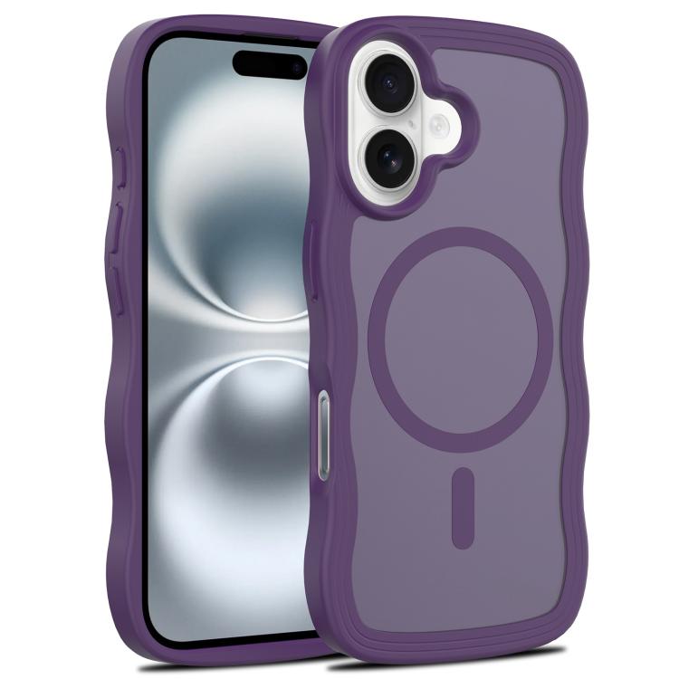 Skin Feel Wave Texture MagSafe Phone Case, For iPhone 16e, For iPhone 16 Pro Max, For iPhone 16 Pro, For iPhone 16 Plus Apple Accessories engski5433 iPhone 16e - APEXEL INDIA - Mobile Lens - Mobile Camera Lens - Cellphone Accessories - Phone Lens - Smartphone Lens