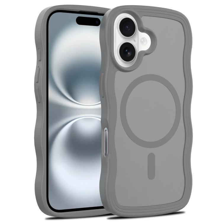 Skin Feel Wave Texture MagSafe Phone Case, For iPhone 16e, For iPhone 16 Pro Max, For iPhone 16 Pro, For iPhone 16 Plus Apple Accessories engski5433 iPhone 16e - APEXEL INDIA - Mobile Lens - Mobile Camera Lens - Cellphone Accessories - Phone Lens - Smartphone Lens