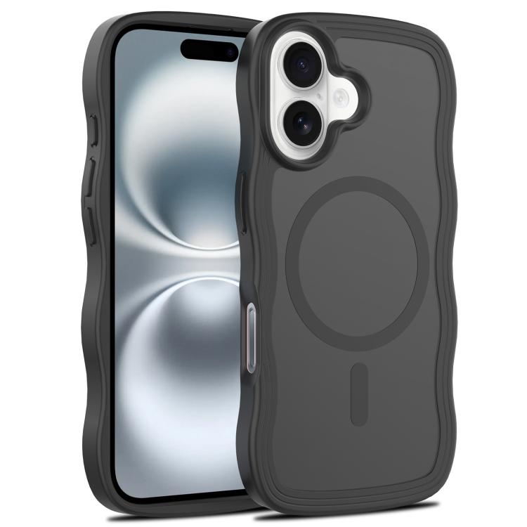 Skin Feel Wave Texture MagSafe Phone Case, For iPhone 16e, For iPhone 16 Pro Max, For iPhone 16 Pro, For iPhone 16 Plus Apple Accessories engski5433 iPhone 16e - APEXEL INDIA - Mobile Lens - Mobile Camera Lens - Cellphone Accessories - Phone Lens - Smartphone Lens