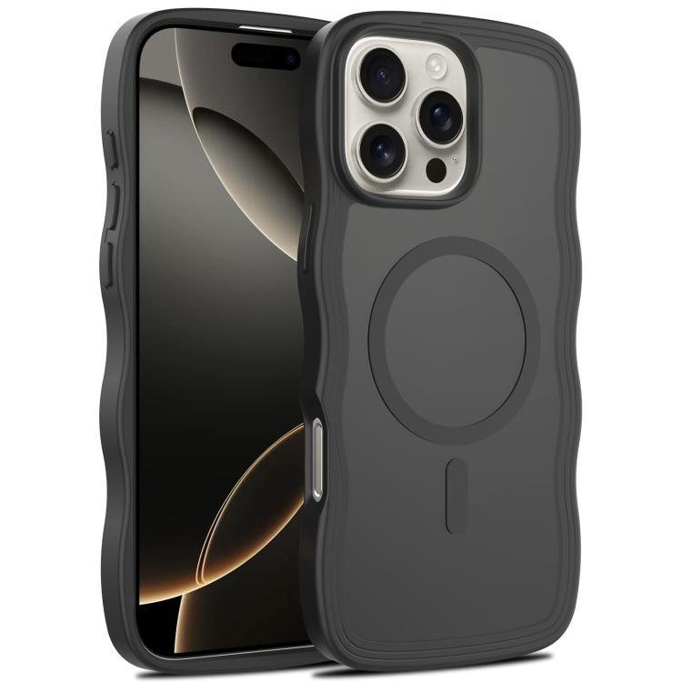 Skin Feel Wave Texture MagSafe Phone Case, For iPhone 16e, For iPhone 16 Pro Max, For iPhone 16 Pro, For iPhone 16 Plus Apple Accessories engski5433 iPhone 16e - APEXEL INDIA - Mobile Lens - Mobile Camera Lens - Cellphone Accessories - Phone Lens - Smartphone Lens
