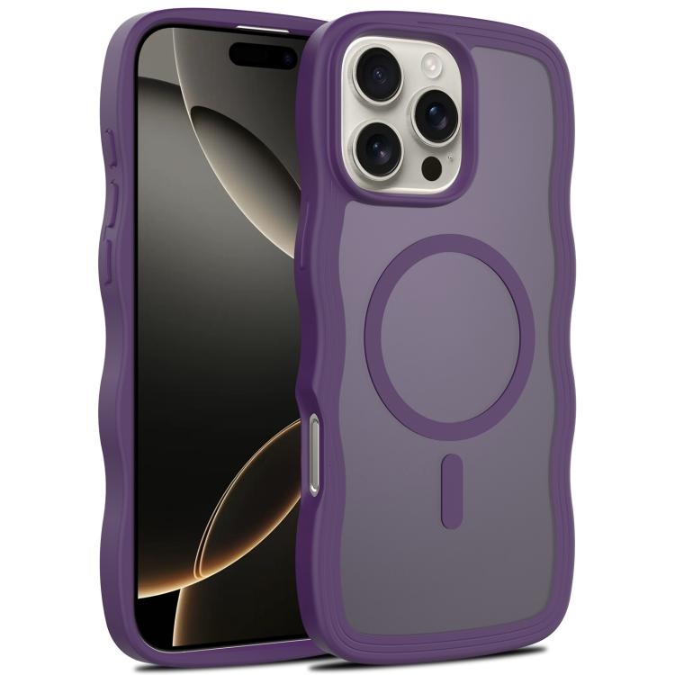 Skin Feel Wave Texture MagSafe Phone Case, For iPhone 16e, For iPhone 16 Pro Max, For iPhone 16 Pro, For iPhone 16 Plus Apple Accessories engski5433 iPhone 16e - APEXEL INDIA - Mobile Lens - Mobile Camera Lens - Cellphone Accessories - Phone Lens - Smartphone Lens