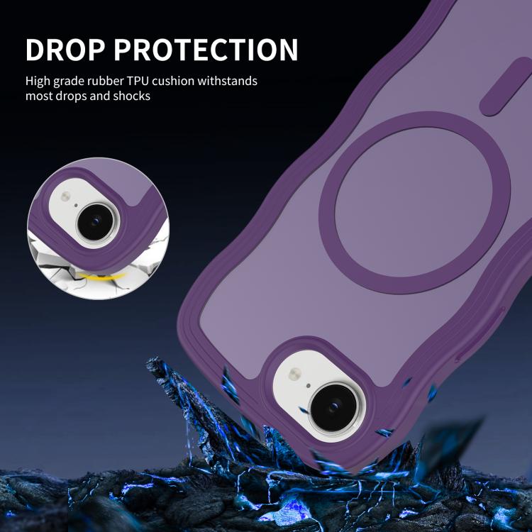 Skin Feel Wave Texture MagSafe Phone Case, For iPhone 16e, For iPhone 16 Pro Max, For iPhone 16 Pro, For iPhone 16 Plus Apple Accessories engski5433 iPhone 16e - APEXEL INDIA - Mobile Lens - Mobile Camera Lens - Cellphone Accessories - Phone Lens - Smartphone Lens