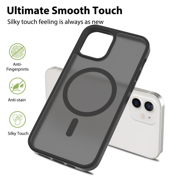 Skin Feel TPU Hybrid PC MagSafe Phone Case, For iPhone 12 / 12 Pro, For iPhone 11 / XR Apple Accessories engski5441 More iPhone Cases - APEXEL INDIA - Mobile Lens - Mobile Camera Lens - Cellphone Accessories - Phone Lens - Smartphone Lens