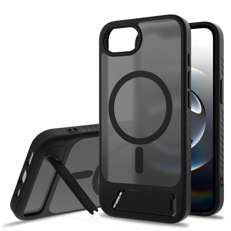 Frosted Holder PC Hybrid TPU MagSafe Phone Case, For iPhone 16e, For iPhone 16 Pro Max, For iPhone 16 Pro, For iPhone 16 Plus Apple Accessories engfro5521 iPhone 16e - APEXEL INDIA - Mobile Lens - Mobile Camera Lens - Cellphone Accessories - Phone Lens - Smartphone Lens