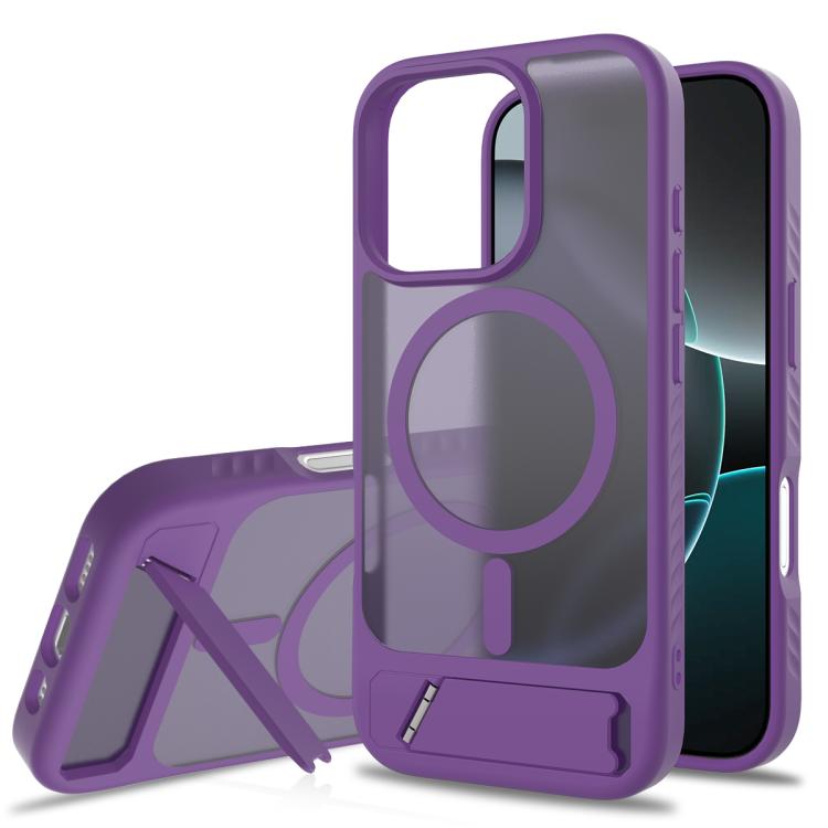 Frosted Holder PC Hybrid TPU MagSafe Phone Case, For iPhone 16e, For iPhone 16 Pro Max, For iPhone 16 Pro, For iPhone 16 Plus Apple Accessories engfro5521 iPhone 16e - APEXEL INDIA - Mobile Lens - Mobile Camera Lens - Cellphone Accessories - Phone Lens - Smartphone Lens