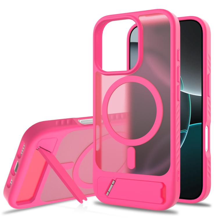 Frosted Holder PC Hybrid TPU MagSafe Phone Case, For iPhone 16e, For iPhone 16 Pro Max, For iPhone 16 Pro, For iPhone 16 Plus Apple Accessories engfro5521 iPhone 16e - APEXEL INDIA - Mobile Lens - Mobile Camera Lens - Cellphone Accessories - Phone Lens - Smartphone Lens