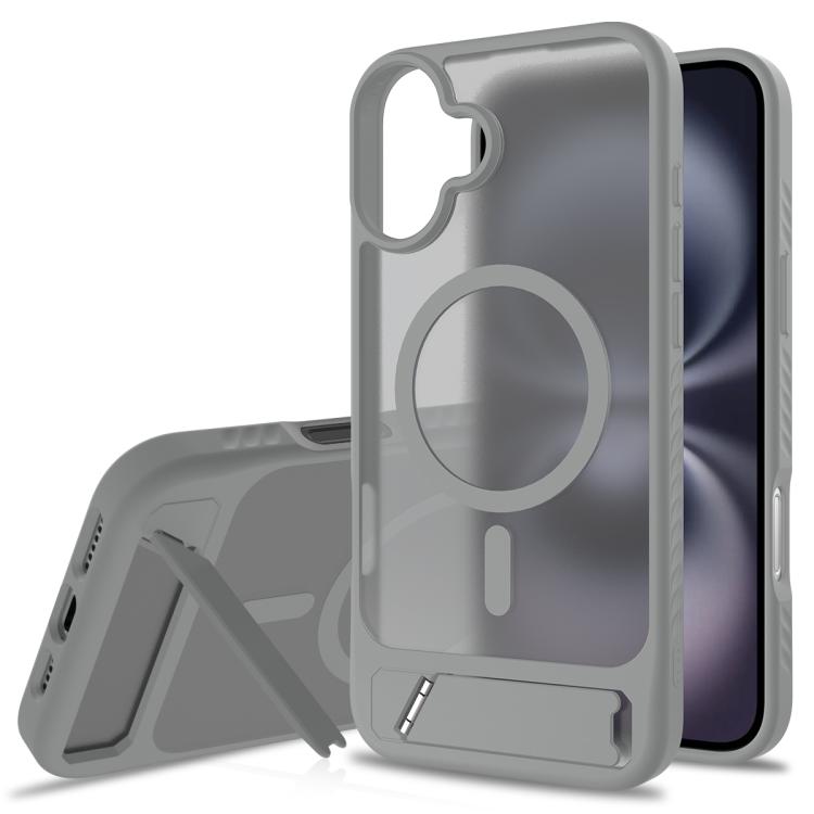 Frosted Holder PC Hybrid TPU MagSafe Phone Case, For iPhone 16e, For iPhone 16 Pro Max, For iPhone 16 Pro, For iPhone 16 Plus Apple Accessories engfro5521 iPhone 16e - APEXEL INDIA - Mobile Lens - Mobile Camera Lens - Cellphone Accessories - Phone Lens - Smartphone Lens