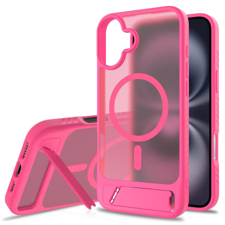 Frosted Holder PC Hybrid TPU MagSafe Phone Case, For iPhone 16e, For iPhone 16 Pro Max, For iPhone 16 Pro, For iPhone 16 Plus Apple Accessories engfro5521 iPhone 16e - APEXEL INDIA - Mobile Lens - Mobile Camera Lens - Cellphone Accessories - Phone Lens - Smartphone Lens