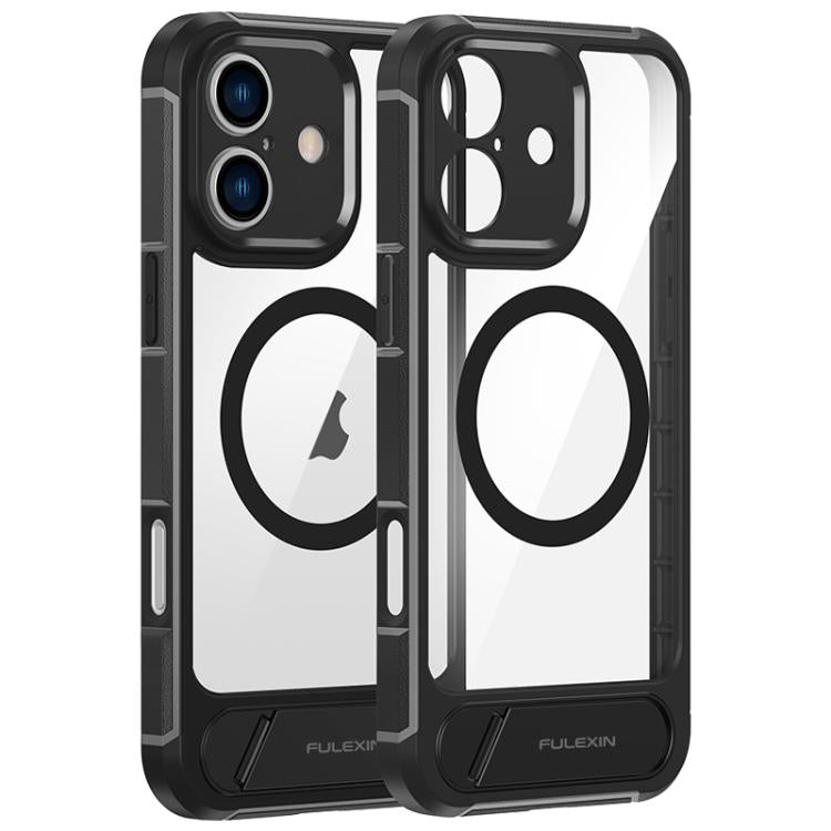 FULEXIN L1 Series Transparent MagSafe Holder Phone Case, For iPhone 16 Pro Max, For iPhone 16 Pro, For iPhone 16, For iPhone 15 Pro Max, For iPhone 15 Pro, For iPhone 15 Apple Accessories engful5525 iPhone 16 Pro Max - APEXEL INDIA - Mobile Lens - Mobile Camera Lens - Cellphone Accessories - Phone Lens - Smartphone Lens
