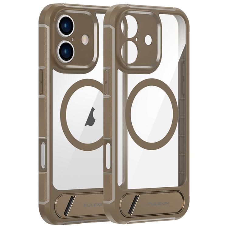 FULEXIN L1 Series Transparent MagSafe Holder Phone Case, For iPhone 16 Pro Max, For iPhone 16 Pro, For iPhone 16, For iPhone 15 Pro Max, For iPhone 15 Pro, For iPhone 15 Apple Accessories engful5525 iPhone 16 Pro Max - APEXEL INDIA - Mobile Lens - Mobile Camera Lens - Cellphone Accessories - Phone Lens - Smartphone Lens