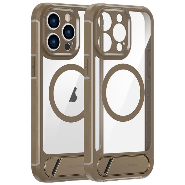 FULEXIN L1 Series Transparent MagSafe Holder Phone Case, For iPhone 14, For iPhone 14 Pro, For iPhone 14 Pro Max Apple Accessories engful5459 iPhone 14 - APEXEL INDIA - Mobile Lens - Mobile Camera Lens - Cellphone Accessories - Phone Lens - Smartphone Lens
