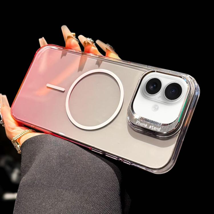 Metal Lens Folding Holder Gradient MagSafe Shockproof Phone Case, For iPhone 16 Pro, For iPhone 16, For iPhone 16 Pro Max Apple Accessories engmet5467 More iPhone Cases - APEXEL INDIA - Mobile Lens - Mobile Camera Lens - Cellphone Accessories - Phone Lens - Smartphone Lens