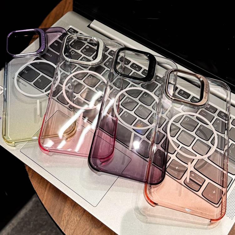 Metal Lens Folding Holder Gradient MagSafe Shockproof Phone Case, For iPhone 14, For iPhone 14 Pro, For iPhone 14 Pro Max, For iPhone 15 Pro Max, For iPhone 15 Pro, For iPhone 15 Apple Accessories engmet5533 More iPhone Cases - APEXEL INDIA - Mobile Lens - Mobile Camera Lens - Cellphone Accessories - Phone Lens - Smartphone Lens