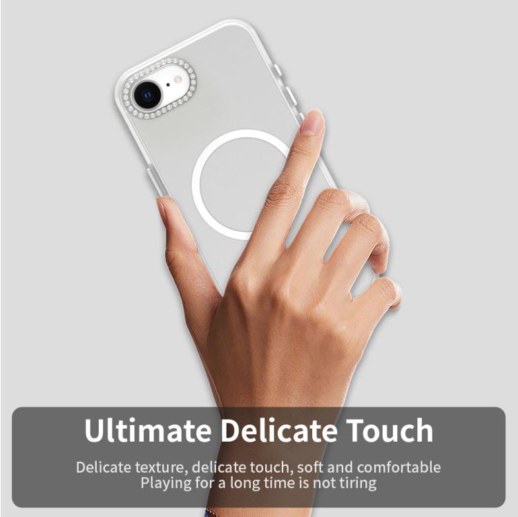 Candy Diamond Magsafe Frosted PC Hybrid TPU Phone Case, For iPhone 16e, For iPhone 16 Pro, For iPhone 15 Pro Max, For iPhone 15 Pro Apple Accessories engcan5541 iPhone 16e - APEXEL INDIA - Mobile Lens - Mobile Camera Lens - Cellphone Accessories - Phone Lens - Smartphone Lens