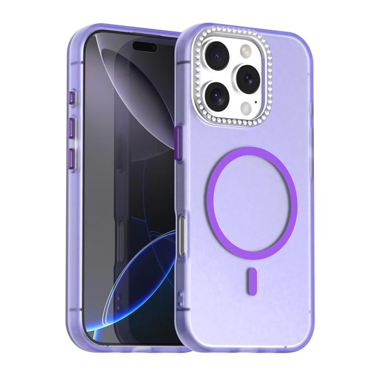 Candy Diamond Magsafe Frosted PC Hybrid TPU Phone Case, For iPhone 16e, For iPhone 16 Pro, For iPhone 15 Pro Max, For iPhone 15 Pro Apple Accessories engcan5541 iPhone 16e - APEXEL INDIA - Mobile Lens - Mobile Camera Lens - Cellphone Accessories - Phone Lens - Smartphone Lens