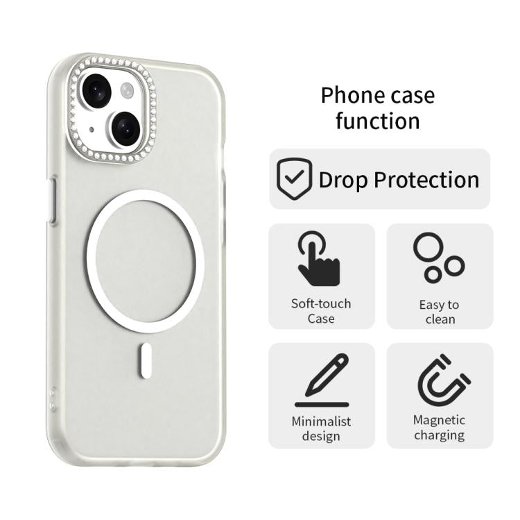 Candy Diamond Magsafe Frosted PC Hybrid TPU Phone Case, For iPhone 15 Plus, For iPhone 15, For iPhone 14 Pro Max, For iPhone 13 Pro Apple Accessories engcan5477 iPhone 15 Plus - APEXEL INDIA - Mobile Lens - Mobile Camera Lens - Cellphone Accessories - Phone Lens - Smartphone Lens
