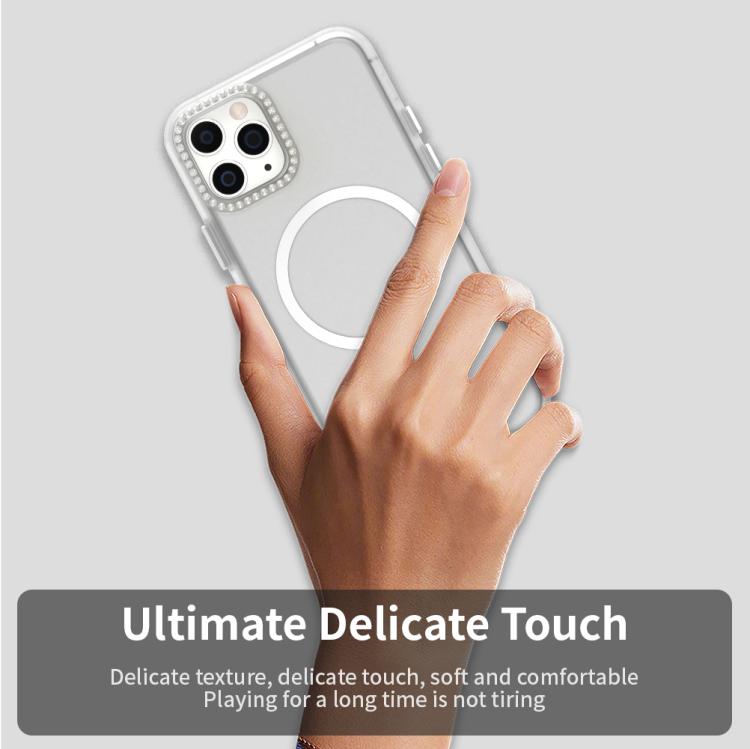 Candy Diamond Magsafe Frosted PC Hybrid TPU Phone Case, For iPhone 11 Pro Max, For iPhone 11, For iPhone 11 Pro Apple Accessories engcan5478 More iPhone Cases - APEXEL INDIA - Mobile Lens - Mobile Camera Lens - Cellphone Accessories - Phone Lens - Smartphone Lens