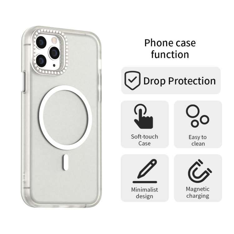 Candy Diamond Magsafe Frosted PC Hybrid TPU Phone Case, For iPhone 11 Pro Max, For iPhone 11, For iPhone 11 Pro Apple Accessories engcan5478 More iPhone Cases - APEXEL INDIA - Mobile Lens - Mobile Camera Lens - Cellphone Accessories - Phone Lens - Smartphone Lens