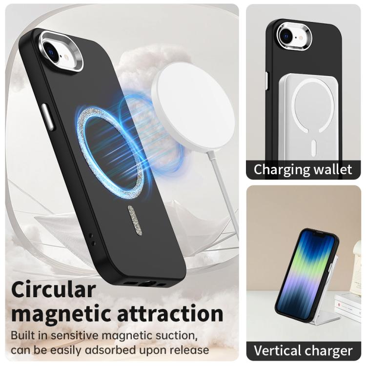 Glitter Series Magsafe PC Hybrid TPU Phone Case, For iPhone 16e, For iPhone 16 Pro Max, For iPhone 16 Pro, For iPhone 16 Plus, For iPhone 16, For iPhone 15 Pro Max Apple Accessories enggli5485 iPhone 16e - APEXEL INDIA - Mobile Lens - Mobile Camera Lens - Cellphone Accessories - Phone Lens - Smartphone Lens