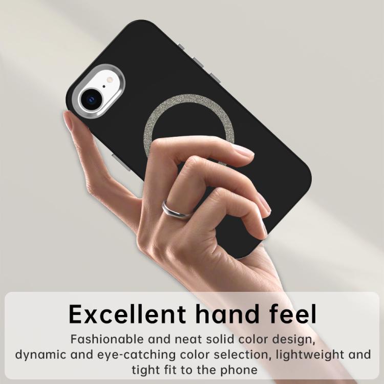 Glitter Series Magsafe PC Hybrid TPU Phone Case, For iPhone 16e, For iPhone 16 Pro Max, For iPhone 16 Pro, For iPhone 16 Plus, For iPhone 16, For iPhone 15 Pro Max Apple Accessories enggli5485 iPhone 16e - APEXEL INDIA - Mobile Lens - Mobile Camera Lens - Cellphone Accessories - Phone Lens - Smartphone Lens