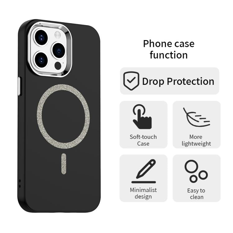 Glitter Series Magsafe PC Hybrid TPU Phone Case, For iPhone 15 Pro, For iPhone 15 Plus, For iPhone 15, For iPhone 14 Plus, For iPhone 14, For iPhone 14 Pro Apple Accessories enggli5486 iPhone 15 Pro - APEXEL INDIA - Mobile Lens - Mobile Camera Lens - Cellphone Accessories - Phone Lens - Smartphone Lens