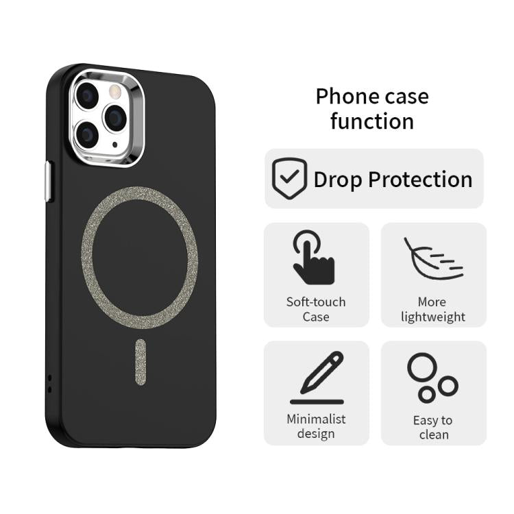 Glitter Series Magsafe PC Hybrid TPU Phone Case, For iPhone 12 Pro, For iPhone 11 Pro Max, For iPhone 11, For iPhone 11 Pro Apple Accessories enggli5488 More iPhone Cases - APEXEL INDIA - Mobile Lens - Mobile Camera Lens - Cellphone Accessories - Phone Lens - Smartphone Lens