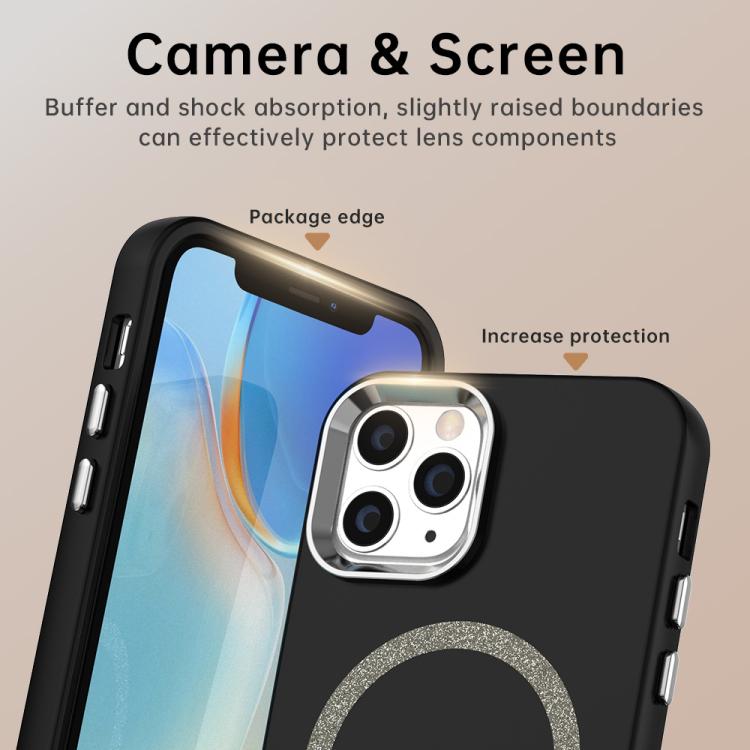 Glitter Series Magsafe PC Hybrid TPU Phone Case, For iPhone 12 Pro, For iPhone 11 Pro Max, For iPhone 11, For iPhone 11 Pro Apple Accessories enggli5488 More iPhone Cases - APEXEL INDIA - Mobile Lens - Mobile Camera Lens - Cellphone Accessories - Phone Lens - Smartphone Lens