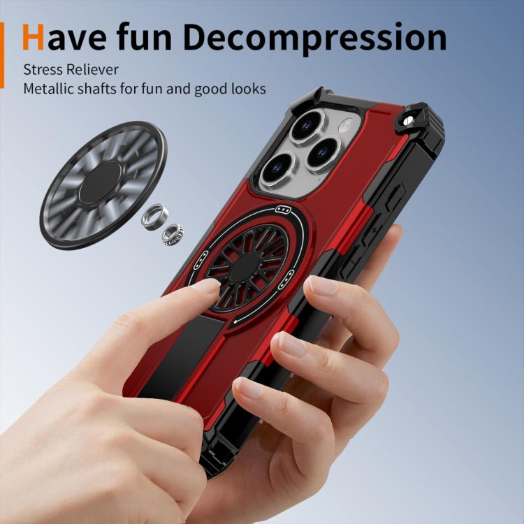 Shockproof Kickstand Metallic Shaft MagSafe Phone Case, For iPhone 15 Pro Max, For iPhone 15 Pro, For iPhone 15 Apple Accessories engsho5577 iPhone 15 Pro - APEXEL INDIA - Mobile Lens - Mobile Camera Lens - Cellphone Accessories - Phone Lens - Smartphone Lens