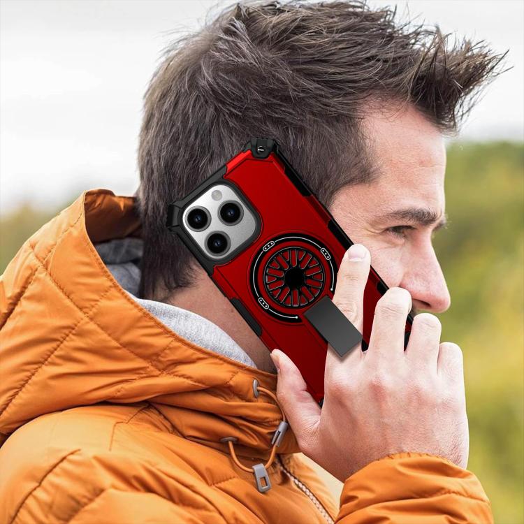 Shockproof Kickstand Metallic Shaft MagSafe Phone Case, For iPhone 15 Pro Max, For iPhone 15 Pro, For iPhone 15 Apple Accessories engsho5577 iPhone 15 Pro - APEXEL INDIA - Mobile Lens - Mobile Camera Lens - Cellphone Accessories - Phone Lens - Smartphone Lens