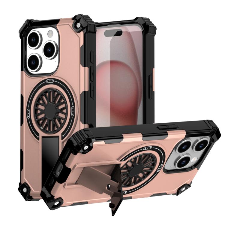 Shockproof Kickstand Metallic Shaft MagSafe Phone Case, For iPhone 15 Pro Max, For iPhone 15 Pro, For iPhone 15 Apple Accessories engsho5577 iPhone 15 Pro - APEXEL INDIA - Mobile Lens - Mobile Camera Lens - Cellphone Accessories - Phone Lens - Smartphone Lens
