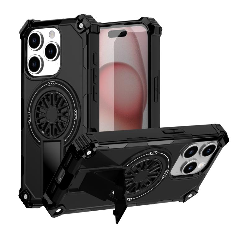 Shockproof Kickstand Metallic Shaft MagSafe Phone Case, For iPhone 15 Pro Max, For iPhone 15 Pro, For iPhone 15 Apple Accessories engsho5577 iPhone 15 Pro - APEXEL INDIA - Mobile Lens - Mobile Camera Lens - Cellphone Accessories - Phone Lens - Smartphone Lens