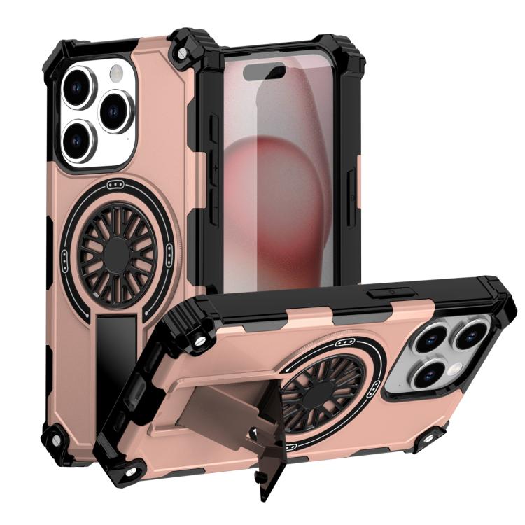 Shockproof Kickstand Metallic Shaft MagSafe Phone Case, For iPhone 15 Pro Max, For iPhone 15 Pro, For iPhone 15 Apple Accessories engsho5577 iPhone 15 Pro - APEXEL INDIA - Mobile Lens - Mobile Camera Lens - Cellphone Accessories - Phone Lens - Smartphone Lens