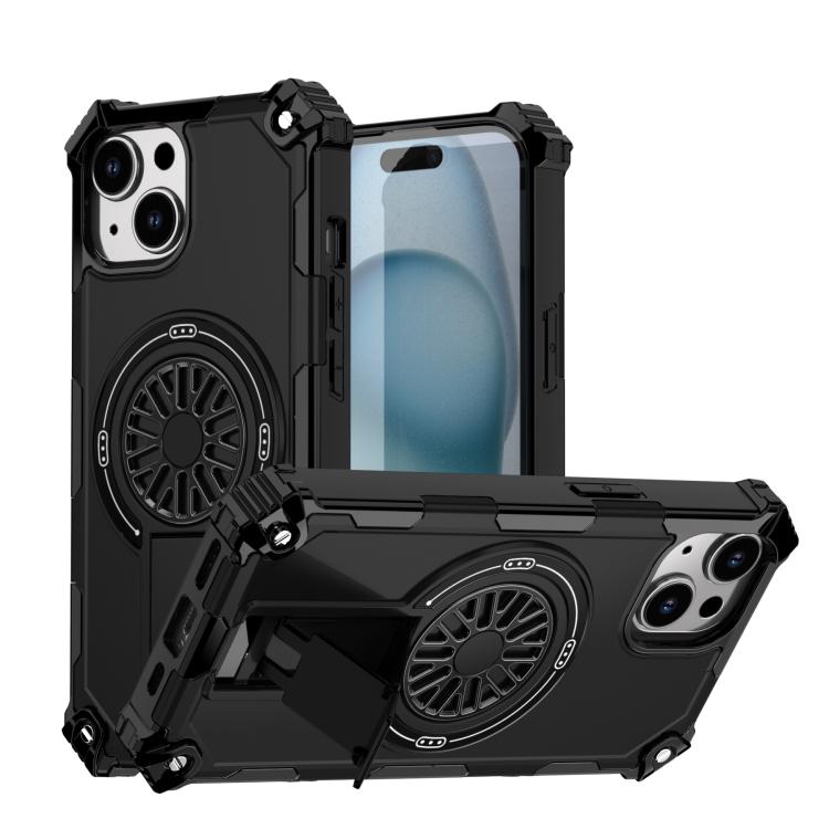 Shockproof Kickstand Metallic Shaft MagSafe Phone Case, For iPhone 15 Pro Max, For iPhone 15 Pro, For iPhone 15 Apple Accessories engsho5577 iPhone 15 Pro - APEXEL INDIA - Mobile Lens - Mobile Camera Lens - Cellphone Accessories - Phone Lens - Smartphone Lens