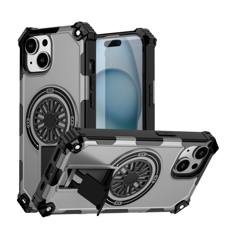 Shockproof Kickstand Metallic Shaft MagSafe Phone Case, For iPhone 15 Pro Max, For iPhone 15 Pro, For iPhone 15 Apple Accessories engsho5577 iPhone 15 Pro - APEXEL INDIA - Mobile Lens - Mobile Camera Lens - Cellphone Accessories - Phone Lens - Smartphone Lens