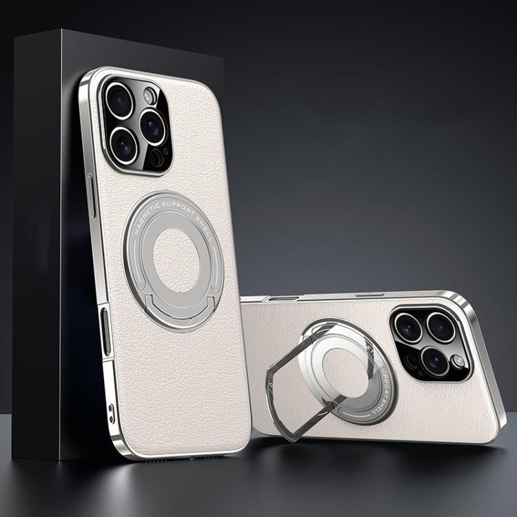 Plain Leather Hydric Metal Holder MagSafe Phone Case, For iPhone 16 Pro Max, For iPhone 16 Pro, For iPhone 16, For iPhone 15 Pro Max Apple Accessories engpla5579 iPhone 16 Pro Max - APEXEL INDIA - Mobile Lens - Mobile Camera Lens - Cellphone Accessories - Phone Lens - Smartphone Lens