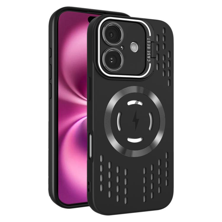 Lens Holder MagSafe Cooling Phone Case, For iPhone 16 Pro Max, For iPhone 16 Pro, For iPhone 16 Plus, For iPhone 16 Apple Accessories englen5527 iPhone 16 Pro Max - APEXEL INDIA - Mobile Lens - Mobile Camera Lens - Cellphone Accessories - Phone Lens - Smartphone Lens